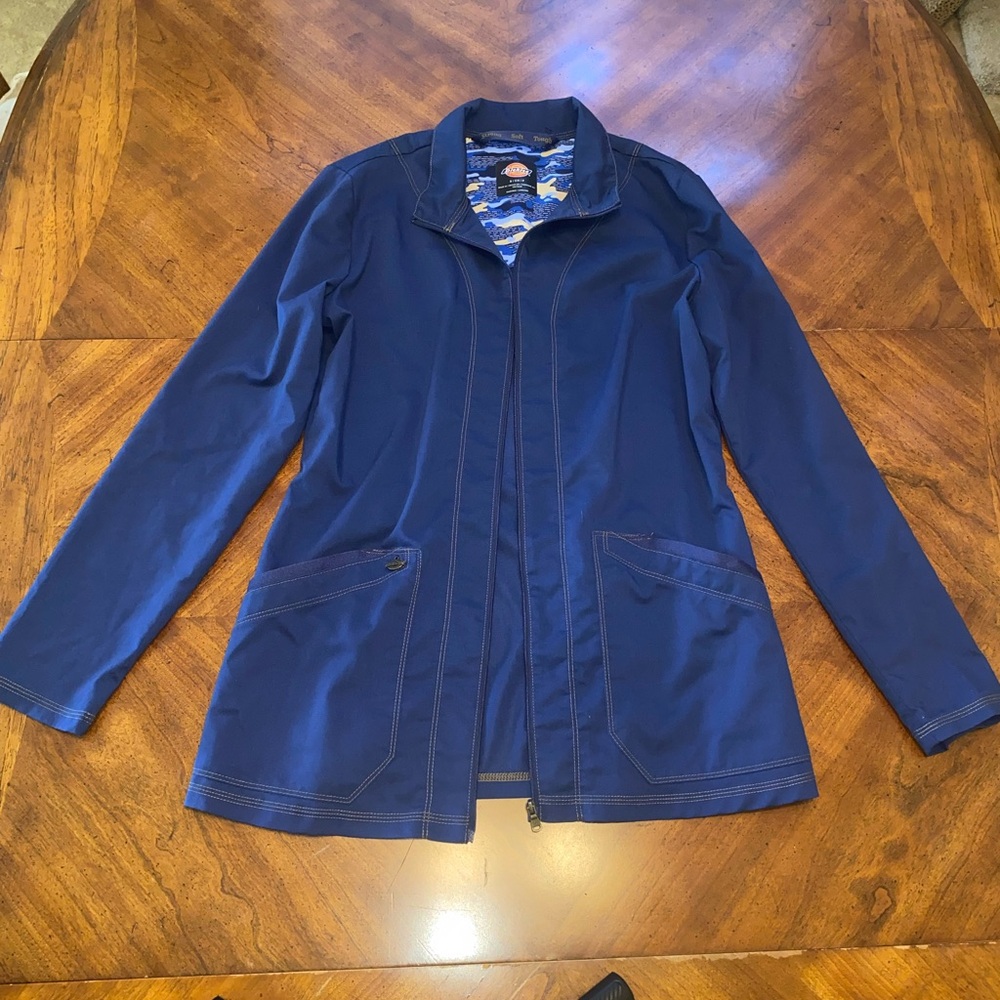 Dickie’s blue jacket Women's navy workwear size small